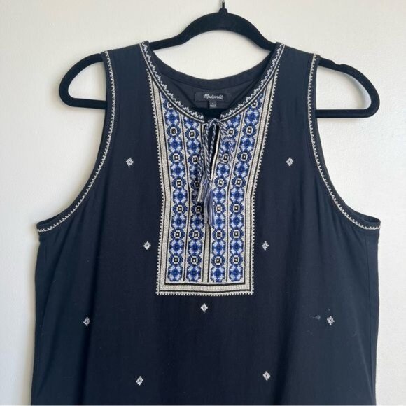 MADEWELL Embroidered Suncoast Dress - 8 - Picture 5 of 6